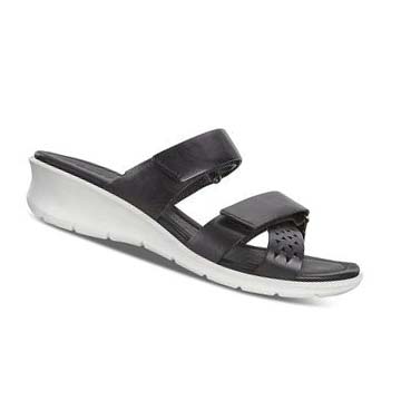 Women's Ecco Felicia Heeled Sandals Black | SG 174XYU